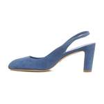 Klassische Pump von Stuart Weitzman, in der Farbe Blau, andere Perspektive, Vorschaubild