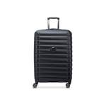 Trolley von Delsey Paris, in der Farbe Schwarz, aus Polycarbonat, andere Perspektive, Vorschaubild