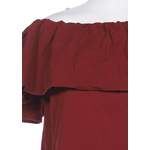 Klassische Bluse von Pull & Bear, in der Farbe Braun, aus Baumwolle, andere Perspektive, Vorschaubild