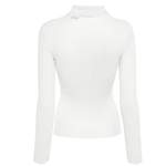 Sonstige Pullover von pinko, in der Farbe Weiss, aus Stoff, andere Perspektive, Vorschaubild