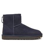 Winterboot von Ugg, in der Farbe Blau, aus Leder, andere Perspektive, Vorschaubild