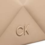 Schultertasche von Calvin Klein, in der Farbe Beige, aus Kunstleder, andere Perspektive, Vorschaubild