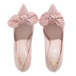 High Heel Pump von Ted Baker, in der Farbe Rosa, aus Textil, andere Perspektive, Vorschaubild