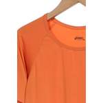 T-Shirt von ASICS, in der Farbe Orange, aus Elasthan, andere Perspektive, Vorschaubild