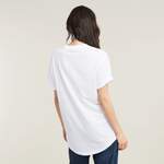 T-Shirt von G-Star RAW, in der Farbe Weiss, aus Jersey, andere Perspektive, Vorschaubild