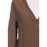 Klassische Bluse von Falconeri, in der Farbe Braun, aus Elasthan, andere Perspektive, Vorschaubild