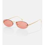 Sonstige Sonnenbrille von Fendi, in der Farbe Rosa, andere Perspektive, Vorschaubild