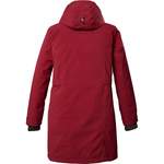 Mantel von STOY by killtec, in der Farbe Rot, aus Polyester, andere Perspektive, Vorschaubild