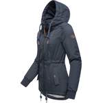 Winterjacke von Ragwear, in der Farbe Blau, aus Fleece, andere Perspektive, Vorschaubild