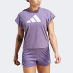 T-Shirt von adidas performance, in der Farbe Weiss, aus Polyester, andere Perspektive, Vorschaubild