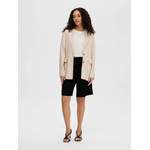 Blazer von Selected Femme, in der Farbe Beige, aus Polyester, andere Perspektive, Vorschaubild