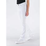 Jeans von Fracomina, in der Farbe Weiss, aus Denim, andere Perspektive, Vorschaubild