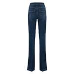 High Waist Jeans von Elisabetta Franchi, in der Farbe Blau, aus Denim, andere Perspektive, Vorschaubild