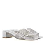 Pantoletten silber der Marke Stuart Weitzman