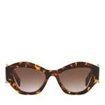 Sonstige Sonnenbrille von Prada, in der Farbe Braun, aus Acetat, andere Perspektive, Vorschaubild