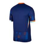 Fußballtrikot von Nike, in der Farbe Blau, aus Polyester, andere Perspektive, Vorschaubild
