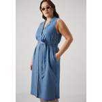 Jeanskleid von Vero Moda Curve, in der Farbe Blau, andere Perspektive, Vorschaubild