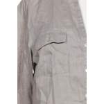 Klassische Bluse von MALVIN, in der Farbe Grau, aus Leinen, andere Perspektive, Vorschaubild