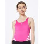 Tanktop von adidas performance, in der Farbe Weiss, aus Polyester, andere Perspektive, Vorschaubild