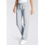 Weite Jeans von Levis, in der Farbe Weiss, aus Baumwolle, andere Perspektive, Vorschaubild