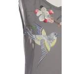 Klassische Bluse von Ted Baker, in der Farbe Grau, aus Viskose, andere Perspektive, Vorschaubild