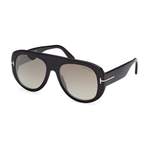 Sonstige Sonnenbrille von Tom Ford, in der Farbe Schwarz, aus Acetat, andere Perspektive, Vorschaubild