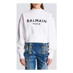 Sweatshirt von Balmain, in der Farbe Weiss, andere Perspektive, Vorschaubild