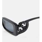 Sonstige Sonnenbrille von Gucci, in der Farbe Grau, andere Perspektive, Vorschaubild