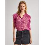 Bluse von Pepe Jeans, in der Farbe Rosa, aus Polyester, andere Perspektive, Vorschaubild