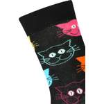 Strumpf von Happy Socks, in der Farbe Schwarz, aus Baumwolle, andere Perspektive, Vorschaubild