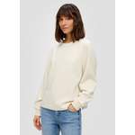 Sweatshirt von s.Oliver, in der Farbe Beige, aus Polyester, andere Perspektive, Vorschaubild