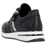 Plateau Sneaker von Remonte, in der Farbe Schwarz, aus Leder, andere Perspektive, Vorschaubild