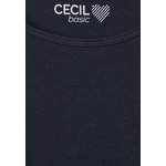 Tanktop von cecil, in der Farbe Blau, aus Baumwolle, andere Perspektive, Vorschaubild