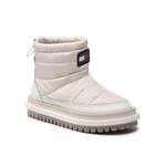 Snowboot von Tommy Jeans, in der Farbe Beige, andere Perspektive, Vorschaubild