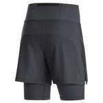 Sportshorts von GORE, in der Farbe Schwarz, aus Polyester, andere Perspektive, Vorschaubild