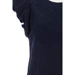 Klassische Bluse von Strenesse, in der Farbe Blau, aus Seide, andere Perspektive, Vorschaubild