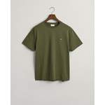 T-Shirt von Gant, in der Farbe Grün, aus Baumwolle, Vorschaubild
