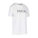 T-Shirt von Patou, in der Farbe Weiss, aus Stoff, andere Perspektive, Vorschaubild