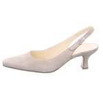 Slingpump von Gabor, in der Farbe Beige, aus Leder, andere Perspektive, Vorschaubild