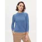 Rundhalspullover von Weekend Max Mara, in der Farbe Blau, aus Baumwolle, Vorschaubild