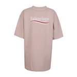 T-Shirt von Balenciaga, in der Farbe Rosa, andere Perspektive, Vorschaubild