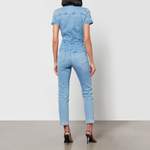 Jumpsuit von Good American, aus Denim, andere Perspektive, Vorschaubild