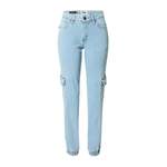 High Waist Jeans von Urban Classics, in der Farbe Blau, andere Perspektive, Vorschaubild