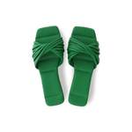 Pantolette von Kennel & Schmenger, in der Farbe Grün, aus Leder, andere Perspektive, Vorschaubild