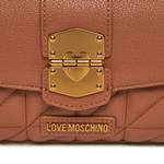 Umhängetasche von Love Moschino, in der Farbe Braun, andere Perspektive, Vorschaubild