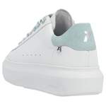 Plateau Sneaker von Rieker Evolution, in der Farbe Weiss, aus Leder, andere Perspektive, Vorschaubild