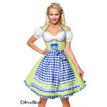 Dirndl von Dirndline, in der Farbe Grün, andere Perspektive, Vorschaubild