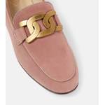 Loafer von TOD'S, in der Farbe Lila, andere Perspektive, Vorschaubild