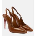 Nudes Slingback-Pumps der Marke Christian Louboutin