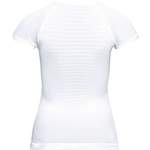 Funktionsshirt von Odlo, in der Farbe Weiss, aus Polyester, andere Perspektive, Vorschaubild